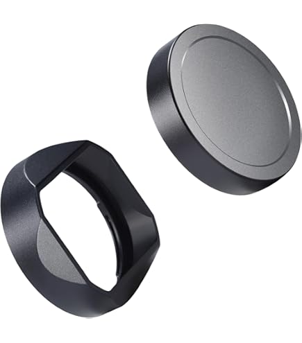 Amazon | メタルスクエアレンズフード(カバー付き)Voigtlander NOKTON